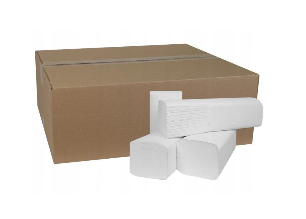 Ręcznik Z-Z Biały 3000 celuloza 2-wars. Velvet Fold 5600048