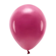 Balon 26cm  op.10 szt. Eco; pastelowy, bordo
