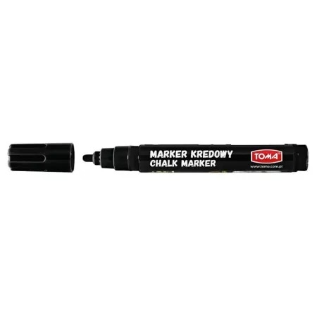 Marker kredowy  Toma TO-292 4,45mm czarny **