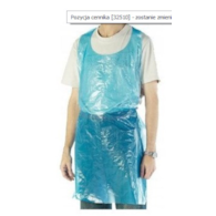 Fartuch foliowy  LDPE, niebieski 80cmx125cmmm  op.100 szt. 30-04