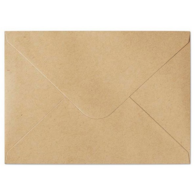Koperta ozdobna C6  Nature ciemny beż, 120g   op.10 szt.