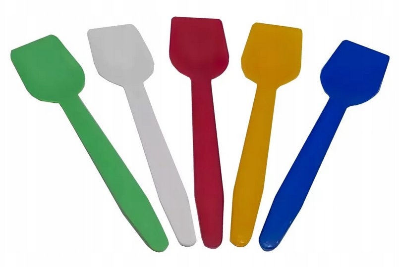 Łopatka do lodów  op.1000 szt. (10); kolor mix   T521;  621521101