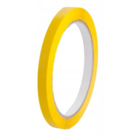 Taśma do zaklejarek PVC - żółta - 09x66m zgrz.16szt  (k/192szt)