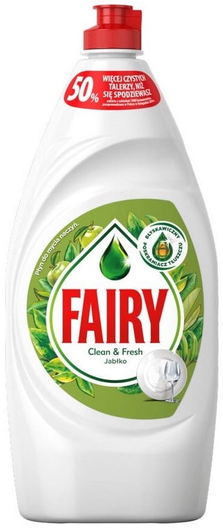 Płyn do naczyń      0,9l  Fairy jabłko