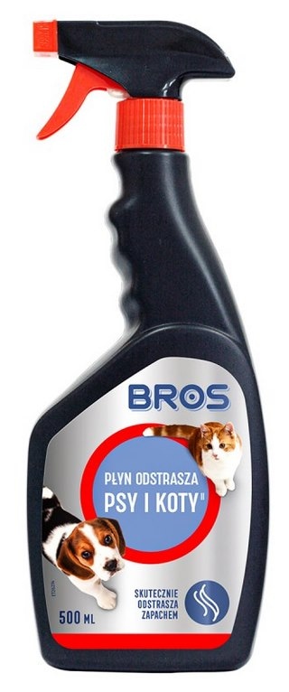 Bros  płyn odstraszający Psy i Koty  500ml, spray