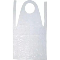 Fartuch foliowy  LDPE, biały 810x1250 15mic  op.50 szt.