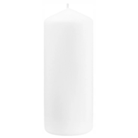 Świeca walec  80/200 biała  090