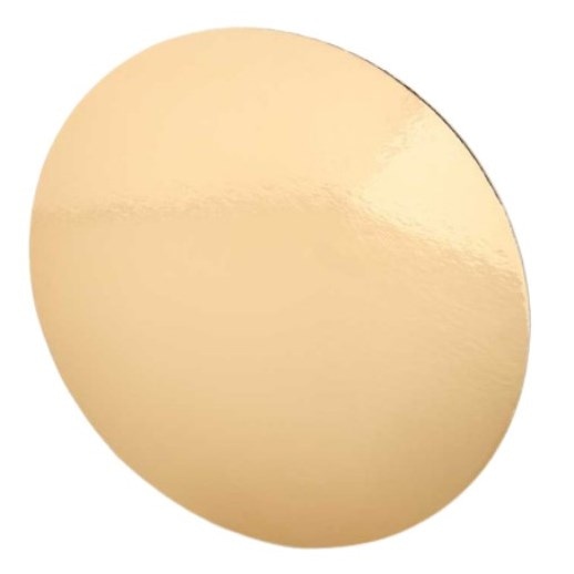 Podkład okr. /SKL/  FI 22cm  op.5 szt. złoty