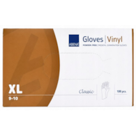 Rękawice vinylowe  XL   op.100 szt. bezpudrowe