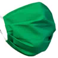 Maseczka bawełniana, wielorazowa  2-warst. zielona**
