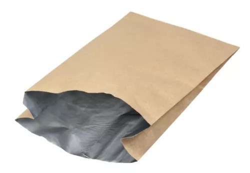 Toreb. Kurczak alum. 18x6,5x33cm  op.1000 szt. szare *K*