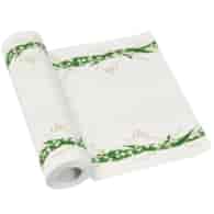 Bieżnik  Arlaid 0,4x24m - Komunia święta, White Flowers - konwalie  (4)