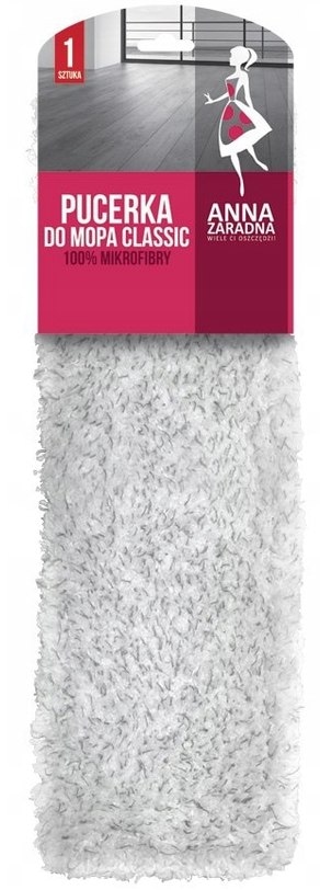 Mop płaski zapas  40cm; Anna Zaradna pucerka do mopa classic