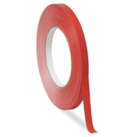 Taśma do zaklejarek PVC - czerwona - 09x66m zgrz.16szt  (k/192szt) ++