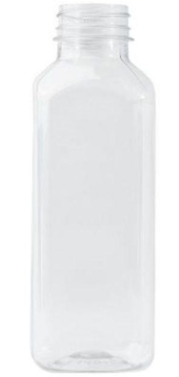 Butelka PET 330ml  op.100 szt. gwint 38mm 15212  kwadrat
