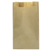 Torby fałdowe szare 10x5,5x15cm  op.1000 szt.