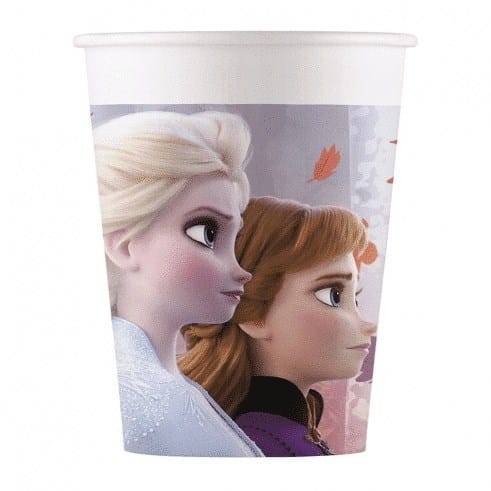 Kubek papier. 200ml  op.8 szt. powl. - Frozen 2 **