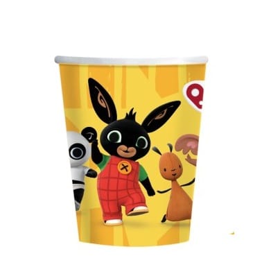 Kubek papier. 250ml  op.8 szt. powl. - Bing **