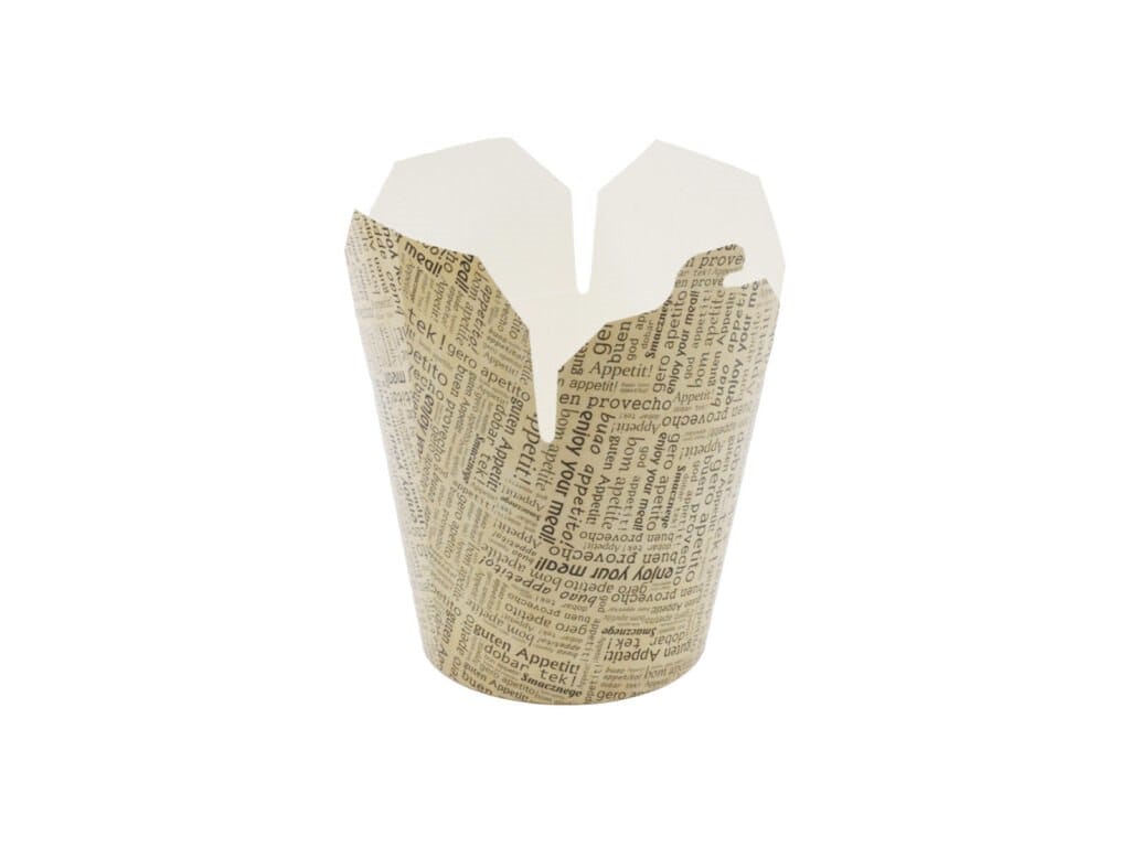 Poj. Kebab Box  750ml  op.50 szt. (10)  Napisy Smacznego  PB00CH 43455