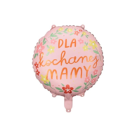 Balon foliowy  Dla kochanej mamy; 45cm