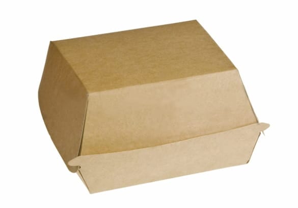 Pudełko Hamburger 11,5x10,5x7cm  ŚREDNI   200szt.  P65