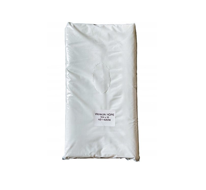Worki HDPE 18x50cm  9mic  1,09kg   mocne FOL ++