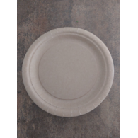 Talerz papier. 23cm  op.100 szt. (7)   głęboki brązowy  P 