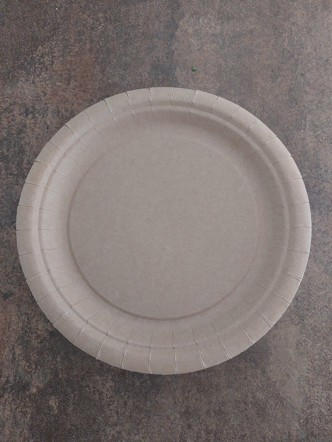 Talerz papier. 23cm  op.100 szt. (7)   głęboki brązowy  P 