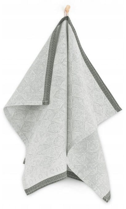 Ścierka kuchenna - bawełniana  50x70 Zwolex - Provence Porte szara