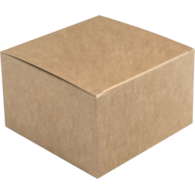 Pudełko Kurczak połowa duży 14x14x9,5 cm kwadrat op.100 szt.   M  ++