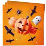 Serwetki - Halloween 33x33cm  op. 20 szt.  skł. 3-warst.   Funny Halloween   SDL237500