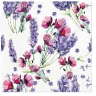 Serwetki 33x33cm  skł. 3-warst.  op.20 szt. Fragrant Lavender