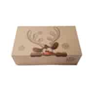 Pudełko 31x22x8 nadruk RENIFER  op.5 szt. **