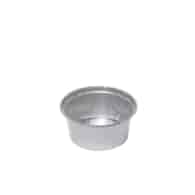 Foremka aluminiowa - okrągła  150ml; śr.góry 8,7/wys.3,4cm (516)  op.100 szt. **