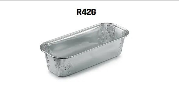 Foremka aluminiowa - prost.  600ml; 20,7x8,7x5,3cm  (R-42)  op.100 szt.  (16)   WP