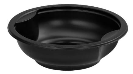 Poj. do zgrzewu na zupę czarny  350ml  op.50 szt. (9) PP z uchwytem   B   3207 zuppo