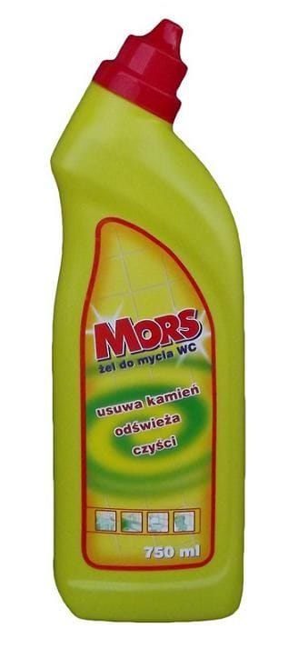 Płyn do WC  Mors  lemon 750ml;  żel (12k)