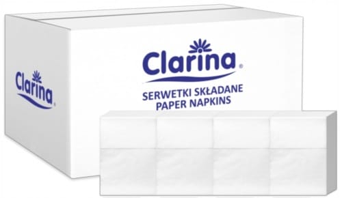 Serwetki do dyspensera 17X17 a'400 CLARINA 5469 N2