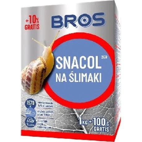 Bros  snacol na ślimaki SUR2344240116E  1,1kg