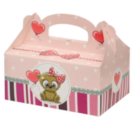 Pudełko 19x14x9cm  Dziewczynka-Misiu  PS17