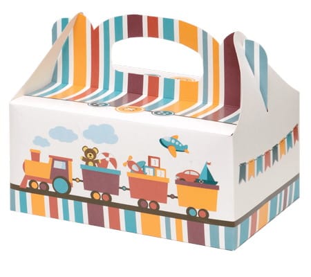 Pudełko 19x14x9cm  Chłopczyk-Ciuchcia   PS16