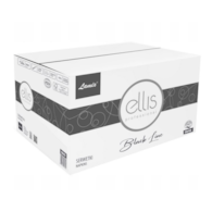 Serwetki do dyspensera Ellis 9000 - czarne; 21*16,5 (11*16,5) 0840  (do sys.N4 )  Black Line