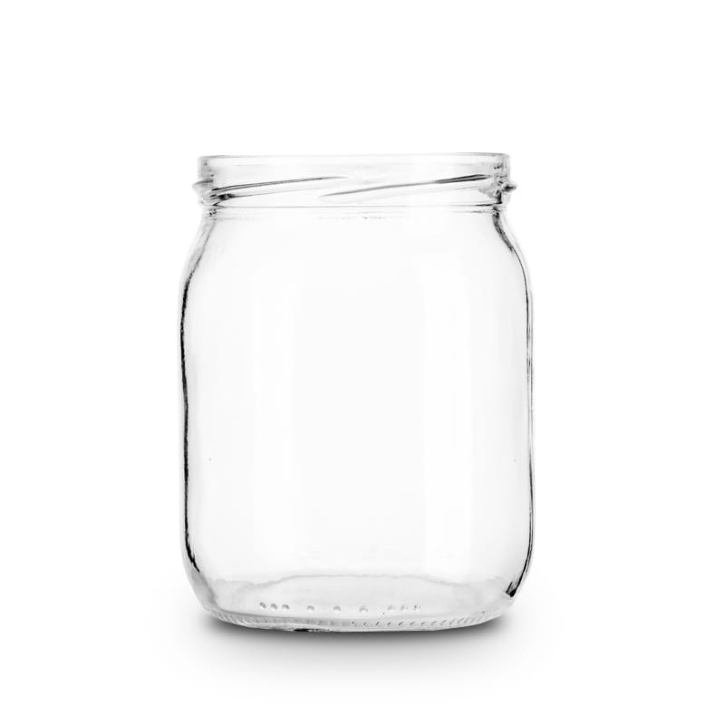 Słoik szklany 540ml  TO82;  zgrz. 8szt.