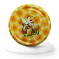 Zakrętka do słoików; A82  Miód   (W20/W4)   op.20 szt. (40)TPM pasteryz.