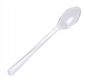 Łyżeczka mini krystal.  op.50 szt. 10cm  fingerfood (418)  **
