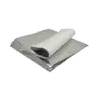 Papier pakowy z aluminium; 30x30cm  op.5kg 
 /dekl.zgodności do kontaktu z żywnościa/