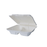 Poj. na obiad pulpa 2-dziel. 21x21x6,5cm  op.50 szt. (5) 45785 **