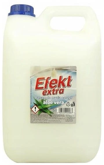 Płyn do naczyń      5L Efekt Extra 11% Balsam aloe vera