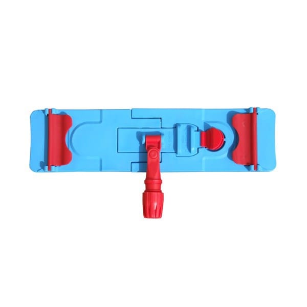 Stelaż do mopa płaskiego z zakładkami 40cm, niebieski