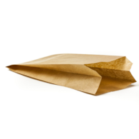 Torby fałdowe szare 10x5x25cm  op.1000 szt.    TS-11**